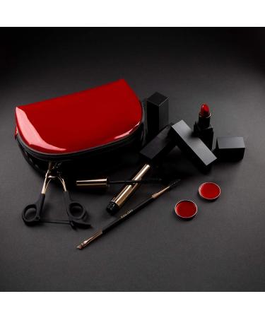 TB Tools for Beauty T4B Kashoki 412 Double-Sided Lash & Brow Brush | Durable Taklon Makeup Tool in Black & Gold - Buy Online on SooperMarket.com