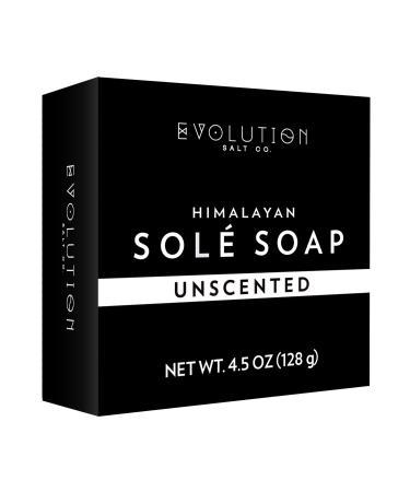 Evolution Salt - Himalayan Sole Bath Soap Unscented  4.5 oz