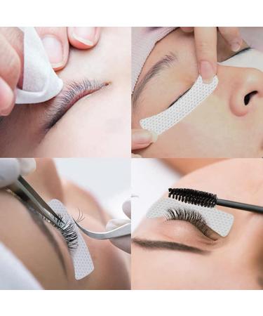 100pcs Makeup Eye Patch Soft Eyelash Extension Eyelash Gel Patch Non Woven Dye Faux Eyelash Pad Tape Personal Care Salon Beauty Tools - Buy Online on SooperMarket.com