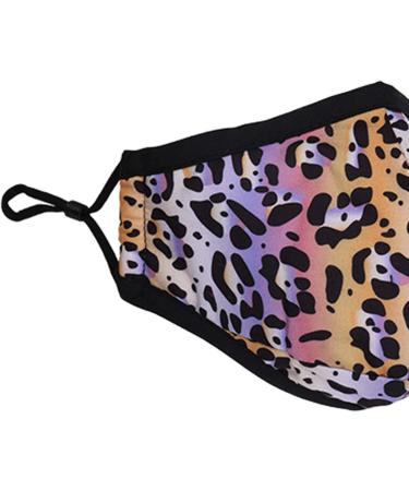 Washable Reusable 3 Layers Cotton Cloth - Leopard Print Face Masks | One Size Fits Most | Eco-Friendly & Stylish - Buy Online on SooperMarket.com