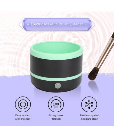 High Efficiency Electric Makeup Brush Cleaner | All Size Brushes | Easy Cleaning Tool with Silicone Bowl | Skin Health Care - Buy Online on SooperMarket.com