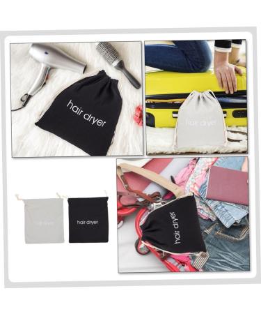 Housoutil 4 Pcs Hair Dryer Storage Bag Travel Outdoor Handbag 33x30x0.5cmx2pcs Assorted Colorx2pcs - Buy Online on SooperMarket.com