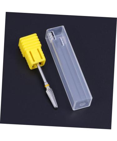 Beavorty Remove Dead Skin 3pcs nails drill bits nail grinding head nail drill bits manicure set Polish Nail mediumx3pcs Yellowx3pcs - Buy Online on SooperMarket.com