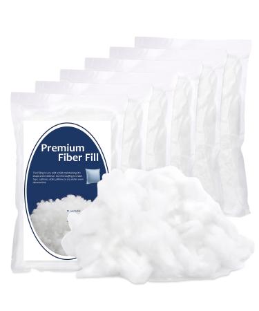 800g/28.2oz Polyester Fiber Fill, Premium Fiber Fill Stuffing, Fluff Stuffing High Resilience Fill Fiber for Stuffed Animal Crafts, Pillow Stuffing, Cushion Stuffing