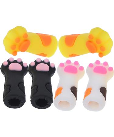 Beavorty 30 pcs Dead Skin Shears Protective case Pedicure Scissor Cover Cuticle Trimmer Cover Embroidery Scissors Cover paw Shape Protective Cases Nail Tool Modeling Silica Gel Safety Gear - Buy Online on SooperMarket.com