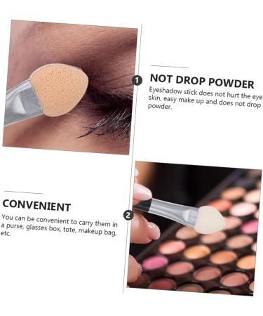 NOLITOY 48 Pcs Latex Eye Shadow Stick Makeup Brush Eye Shadow Applicator Makeup H3210 Disposable - Buy Online on SooperMarket.com