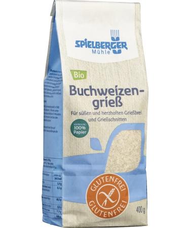 Spielberger Organic Gluten-Free Buckwheat Semolina (6 x 400 gr)