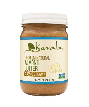 Kevala Almond Butter Classic Creamy 12 oz (340 g)