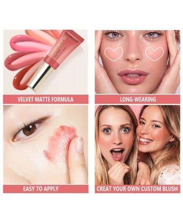 Soft Cream Liquid Blush Beauty Wand - Natural Cheek Tint with Cushion Applicator - Long-Wearing Dewy Finish (102 Serenade - Buy Online on SooperMarket.com
