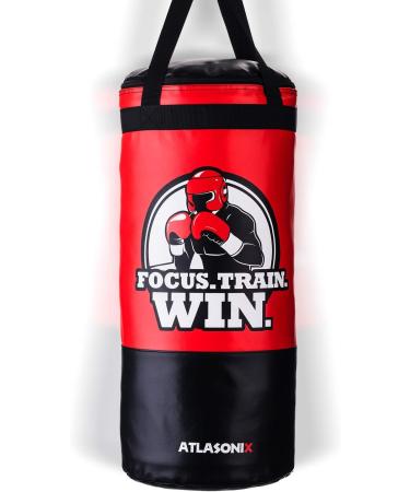 Hanging Kids Punching Bag 2 Ft - Professional Style Youth Punch Bag for Martial Arts, Boxing, Karate - Ages 5-15 | Unfilled - Buy Online on SooperMarket.com