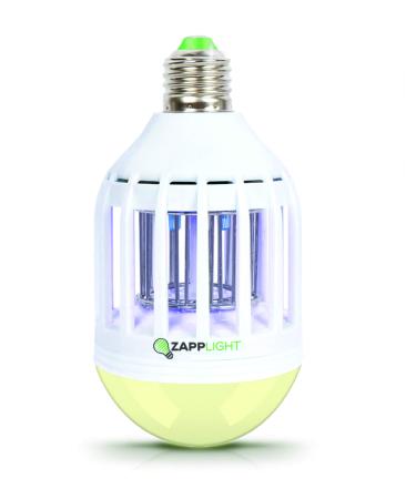 Zapplight ZAP401 Zapplight-Dual LED Lightbulb and Bug Light Zapper