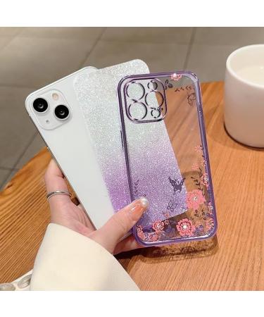 Buy Tivenfezk Nadoli Glitter Diamond Case for Xiaomi Redmi Note 12 4G - Sparkle Flower Butterfly Soft Silicone Cover - International Shipping Available! - Buy Online on SooperMarket.com