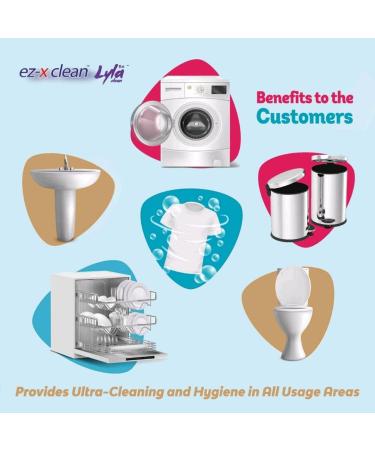 Ultra Concentrated Water Activated Bleach Tablets - 40 Phosphate Free Tablets for Laundry & Multipurpose Cleaning - Eco-Friendly Liquid Bleach Alternative (7.05 OZ - Buy Online on SooperMarket.com