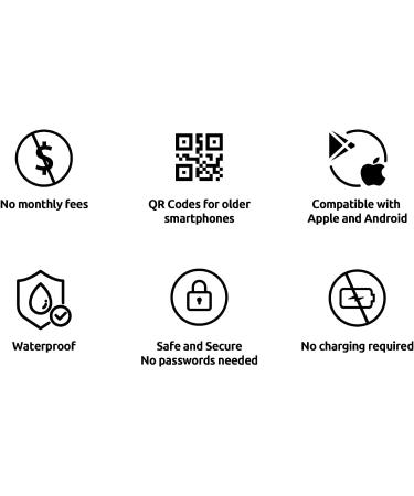 Social Master NFC Business Card - Instant Contact and Social Media Sharing - Gray - iOS and Android Compatible - Buy Online on SooperMarket.com