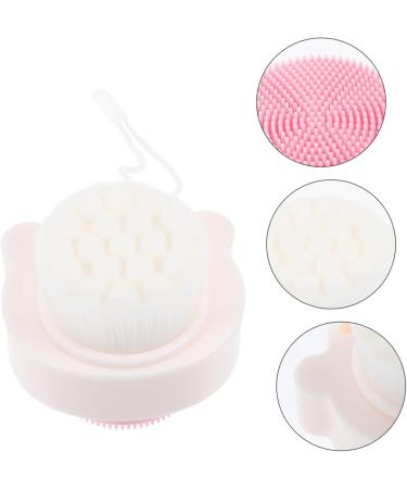 Gogogmee Soft Bristle Facial Cleansing Brush Silicone Face Brush Exfoliating Brush Shower Body Scrubber Face Scrubber Men Face Scrubber Brush Silicone Brush Cleanse Exfoliator Bath Brush - Buy Online on SooperMarket.com