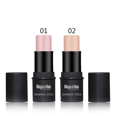 Highlighter Stick & Powder - Contour Makeup Foundation 1 pc (Shade 01) - International Shipping - Buy Online on SooperMarket.com