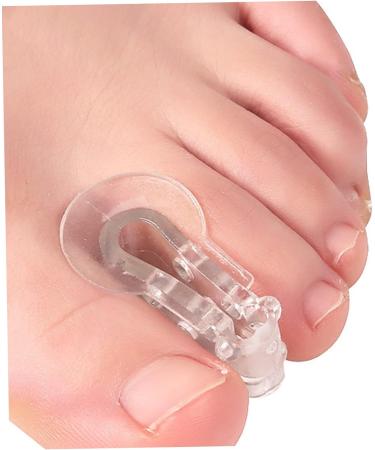 Silicone Gel Thumb Splint Set - 4 Pairs for Bunionette Spreaders and Big Toe Alignment - Pedicure Tools for Bunion Relief and Yoga Practice - Buy Online on SooperMarket.com