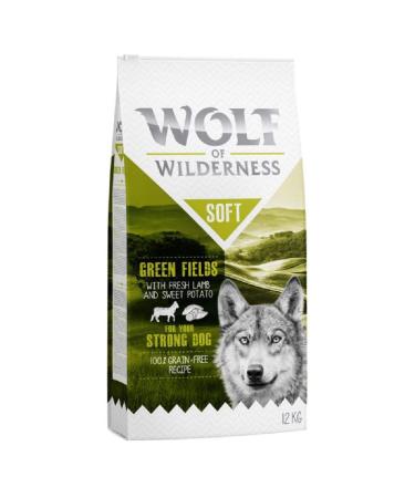 PaylesswithSS Complete Semi Moist Dog Food Green Fields Wolf Wilderness Kibble (5kg bag)