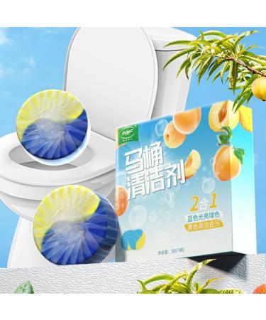 Dajidafu Toilet Bowl Cleaner Deep Cleaning Without Scrubbing Foam Action For Home ABS Toilet Freshener Toilet Cleaner Description Peach aroma 1 count (Pack of 1) - Buy Online on SooperMarket.com