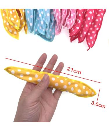 JZK 24x No heat foam hair curlers for long hair and medium hair soft sponge hair rollers to sleep in for kids and women sleep curlers sleep in rollers hair styling tools for children - Buy Online on SooperMarket.com