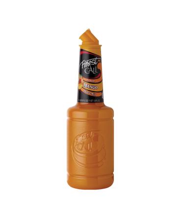 Finest Call Mango Puree Premium Fruit Puree for Cocktails Cooking & Baking 1 Litre 1 l (Pack of 1) Mango Puree