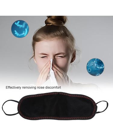 Ankroyu Heated Nose Cover - Ultimate Nose Warmer & Hot Compress for Snoring Relief Allergy Relief Washable Nasal Heating Pad | 3 Corridor Design & Timer - Buy Online on SooperMarket.com