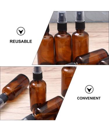 Frcolor 50ml Brown Spray Bottle with Refill - Fine Fog Atomizer for Essential Perfume Oil | International Shipping - Buy Online on SooperMarket.com