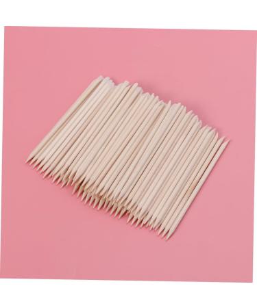 FRCOLOR 500 Pcs Sequins Cutters Pearls Orange Wood Sticks 2 End Nail Wooden Sticks Nail Cleaning Sticks Orange Wood Stick Cutile Wood Cuticle Pusher Manicure Wooden Nail Tool Bamboo mediumx5pcs As Shownx5pcs - Buy Online on SooperMarket.com