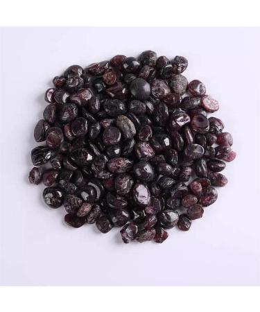 Natural Crystals and Stones 100g 7mm-9mm Natural Red Garnet Quartz Stone Gravel Ornaments for Gift for Decoration kaixun - Buy Online on SooperMarket.com