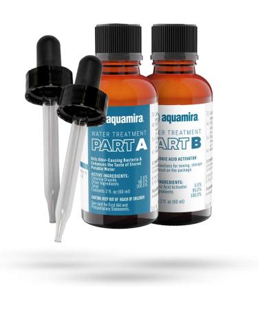 Aquamira Water Treatment with Droppers - 2 Fl Oz. 