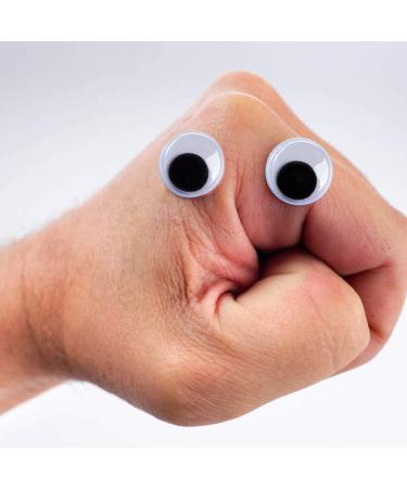 500pcs Black Self-Adhesive Wiggle Googly Eyes in Mixed Sizes 6mm-15mm - Buy Online on SooperMarket.com
