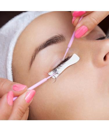 300pcs Disposable Microbrush Applicators Microfiber Wands JASSINS Eyelash Extensions Applicator Brush False Eyelashes Brush Clean Mascara swabs(2.0mm With Container) PINK - Buy Online on SooperMarket.com