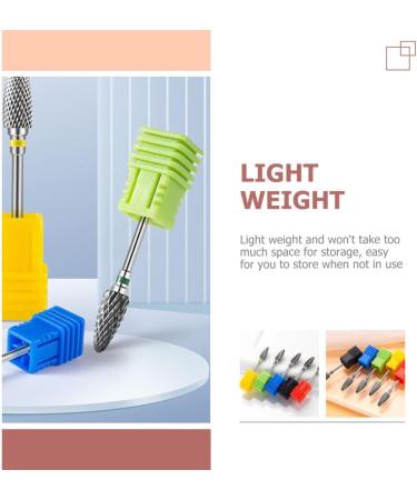 POPETPOP 2pcs Nail Polisher Tools Nail Stamping Polish Nail Polishes Drill Bits for Metal Nail Drill Tips Cuticle Hand Wisking Tool Electric Nail Art Polishing Bits Creative Nail Bits Alloy 7x1.3cmx2pcs As Shown 3x2pcs - Buy Online on SooperMarket.com