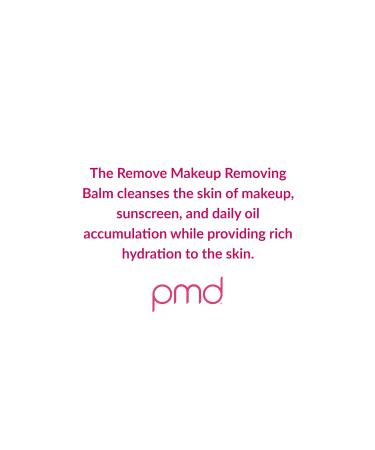 PMD Remove Makeup Removing Balm - 3.4 Fl Oz | Gentle Cleansing for All Skin Types | International Shipping Available - Buy Online on SooperMarket.com