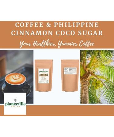 Plantsville Health Cinnamon Coco Sugar 150g - Natural Sugar Substitute for Baking & Drinks - Buy Online on SooperMarket.com