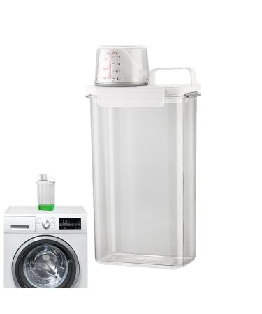 Evember Laundry Beads Dispenser 2300ml | Laundry Dispenser Organiser | Laundry Detergent Dispenser Set | Washing Powder Storage Box | Laundry Scent Beads Dispenser | Washing Up Powder Container Large Size 2300ml