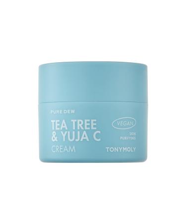 TONYMOLY Pure Dew Tea Tree & Yuja C Cream