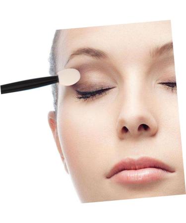 Baluue 72 Pcs Eye Shadow Applicator Eyeshadow Sponge Applicator Dual Ended Eyeshadow Brush Black - Buy Online on SooperMarket.com