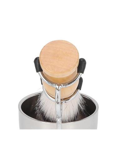 Ankroyu 3-in-1 Razor Brush Set | Stainless Steel Beard Soap Peel & Manual Razor Tool for Men - Buy Online on SooperMarket.com