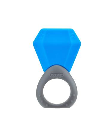 INNOBABY TEETHIN' Smart Birthstone Ring TEETHER - December (Blue Topaz)