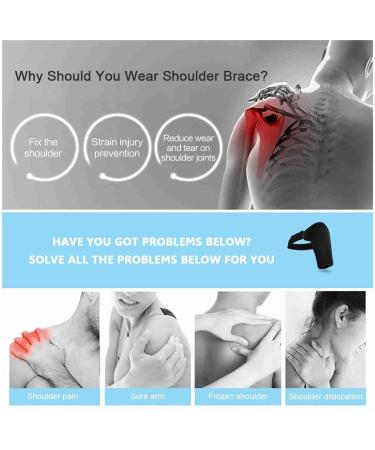 Shoulder Brace for Rotator Cuff Mesh Bag for Hot Cold Treatment Multi Adjustment Pressure Design Flat Triangle Fixation Shoulder Pads To Fit Shoulders - Buy Online on SooperMarket.com