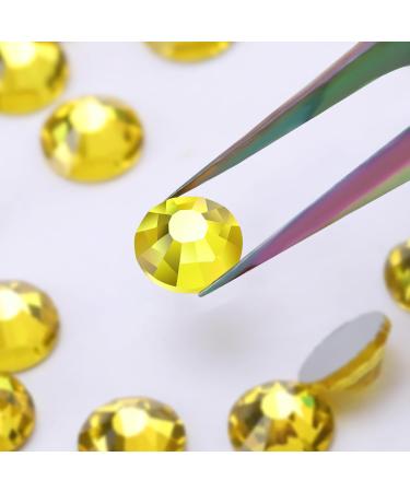 2160 PCS Rhinestones & Nail Crystals - Cittrine SS20 (4.6mm & 4.8mm) for Stunning Nail Art International Shipping Available - Buy Online on SooperMarket.com