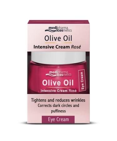 Medipharma Cosmetics Intensive Eye Cream | Anti-Aging Treatment with Olive Oil | Reduces Wrinkles & Dark Circles | Made in Germany | 0.50 Fl Oz - Buy Online on SooperMarket.com