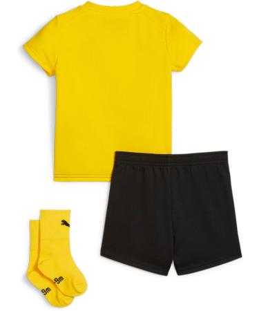 PUMA Youth Borussia Dortmund 23/24 Home Jersey - Small 92 | Cyber Yellow & Black - Shop Internationally! - Buy Online on SooperMarket.com