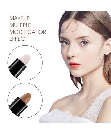 2-in-1 Contouring Pencil & Concealer - Versatile Makeup Highlighter for All Skin Types | International Shipping Available - Buy Online on SooperMarket.com
