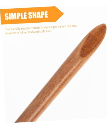 Mikinona Hairpin Hair Sticks for Hair Womens Hair Accessories Traditional Style Hair Sticks Retro Hair Chopsticks Wedding Hair Accessories Hair Pins for Hairstyles Wood Miss Simple Antique - Buy Online on SooperMarket.com