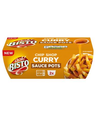 Bisto Chip Shop Curry Sauce Pots 2 x 90g