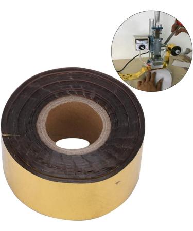 Eurobuy Hot Foil Stamping Paper - 3cm Width 120m - DIY Decoration for Leather, Cloth, Package Box - Gold Embossing Accessory - Buy Online on SooperMarket.com
