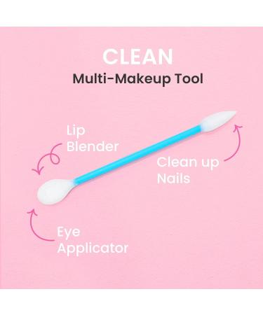 Fran Wilson EYE TEES COTTON TIPS 80 Count (1 Pack) - Precision Makeup Applicator Double-sided tees with Pointed and Rounded Ends for Perfect Blending Effective Cleaning and Precise Touch-ups Blue 45 - Buy Online on SooperMarket.com