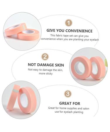 FRCOLOR Eyelash Tape - 5 Rolls Non-Woven Sensitive Tape for Beauty Salons | International Shipping Available - Buy Online on SooperMarket.com